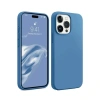 MARSİLYAN™- Apple İphone 15 Pro Kılıf First Silikon - Mavi
