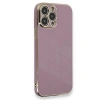 MARSİLYAN™- Apple İphone 15 Pro Kılıf Volet Silikon - Mor