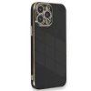 MARSİLYAN™- Apple İphone 15 Pro Kılıf Volet Silikon - Siyah