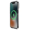 MARSİLYAN™-  Apple İphone 15 Pro Max Kılıf Crystal Magsafe Kapak - Şeffaf