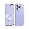 MARSİLYAN™- Apple İphone 15 Pro Max Kılıf First Silikon - Lila