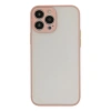 MARSİLYAN™- Apple İphone 15 Pro Max Kılıf Montreal Silikon Kapak - Pembe