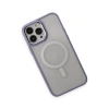MARSİLYAN™- Apple İphone 15 Pro Max Kılıf Room Magneticsafe Silikon - Lila
