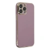 MARSİLYAN™- Apple İphone 15 Pro Max Kılıf Volet Silikon - Mor