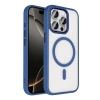 MARSİLYAN™-  Apple İphone 15 Pro Max Terea Magsafe Kapak - Lacivert