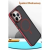 MARSİLYAN™-  Apple İphone 15 Pro Max Winner Magsafe Kapak - Derin Mor