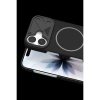 MARSİLYAN™-  Apple İphone 16 Export Magsafe Kapak - Siyah