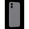 MARSİLYAN™- Apple İphone 16 Plus Kılıf First Silikon - Gri