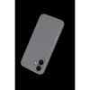 MARSİLYAN™- Apple İphone 16 Plus Kılıf First Silikon - Gri