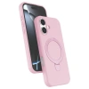 MARSİLYAN™- Apple İphone 16 Plus Regal Magsafe Standlı Kapak - Açık Pembe