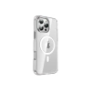 MARSİLYAN™-  Apple İphone 16 Pro Crystal Magsafe Kapak - Şeffaf
