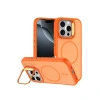 MARSİLYAN™-  Apple İphone 16 Pro Max Flexa Magsafe Kapak - Turuncu
