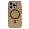 MARSİLYAN™-  Apple İphone 16 Pro Max Gleam Pc Sert Magsafe Kılıf - Şeffaf-gold