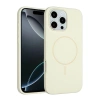 MARSİLYAN™-  Apple İphone 16 Pro Max Kılıf Jully Magsafe Kapak - Bej
