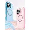 MARSİLYAN™- Apple İphone 16 Pro Max Live Diamond Magsafe Kapak - Mavi
