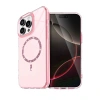 MARSİLYAN™- Apple İphone 16 Pro Max Live Diamond Magsafe Kapak - Pembe