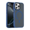MARSİLYAN™-  Apple İphone 16 Pro Max Megane Magsafe Kapak - Lacivert