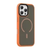 MARSİLYAN™-  Apple İphone 16 Pro Max Megane Magsafe Kapak - Turuncu