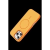 MARSİLYAN™-  Apple İphone 16 Pro Max Neksa Magsafe Kapak - Turuncu