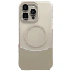 MARSİLYAN™-  Apple İphone 16 Pro Max Velar Magsafe Kapak - Natural Grey
