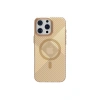MARSİLYAN™-  Apple İphone 16 Pro Stella Pc Sert Magsafe Kılıf - Gold