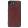 MARSİLYAN™- Apple İphone 16e Kılıf Aras Deri Kapak - Bordo