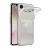 MARSİLYAN™- Apple İphone 16e Kılıf Kart Şeffaf Silikon - Şeffaf