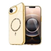 MARSİLYAN™- Apple İphone 16e Live Diamond Magsafe Kapak - Sarı