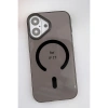 MARSİLYAN™-  Apple İphone 17 Pc Blank Magsafe Kapak - Siyah
