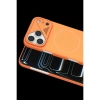 MARSİLYAN™-  Apple İphone 17 Pro Export Magsafe Kapak - Turuncu