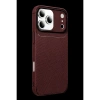 MARSİLYAN™- Apple İphone 17 Pro Max Auto Focus Karbon Kapak - Bordo