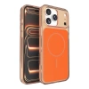 MARSİLYAN™-  Apple İphone 17 Pro Max Bruma Magsafe Kapak - Turuncu
