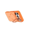 MARSİLYAN™-  Apple İphone 17 Pro Max Flexa Magsafe Kapak - Turuncu