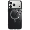 MARSİLYAN™- Apple İphone 17 Pro Max Live Diamond Magsafe Kapak - Siyah