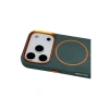 MARSİLYAN™-  Apple İphone 17 Pro Max Luno Deri Magsafe Kapak - Yeşil