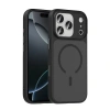 MARSİLYAN™-  Apple İphone 17 Pro Max Megane Magsafe Kapak - Siyah