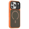MARSİLYAN™-  Apple İphone 17 Pro Max Megane Magsafe Kapak - Turuncu