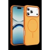 MARSİLYAN™-  Apple İphone 17 Pro Max Neksa Magsafe Kapak - Turuncu