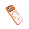 MARSİLYAN™-  Apple İphone 17 Pro Max Terea Magsafe Kapak - Turuncu