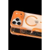 MARSİLYAN™-  Apple İphone 17 Pro Max Zinko Magsafe Kapak - Turuncu