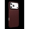 MARSİLYAN™-  Apple İphone 18 Pro Auto Focus Karbon Kapak - Bordo