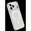 MARSİLYAN™-  Apple İphone 18 Pro Combo Sert Şeffaf Magsafe Kapak - Şeffaf