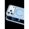 MARSİLYAN™-  Apple İphone 18 Pro Jota Magsafe Kapak - Mavi