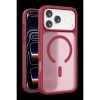 MARSİLYAN™-  Apple İphone 18 Pro Max Jota Magsafe Kapak - Bordo