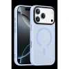 MARSİLYAN™-  Apple İphone 18 Pro Max Megane Magsafe Kapak - Sierra Blue