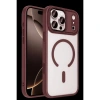 MARSİLYAN™-  Apple İphone 18 Pro Max Terea Magsafe Kapak - Bordo
