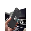 MARSİLYAN™- Apple İphone 6 Kılıf Range Yüzüklü Silikon - Kırmızı