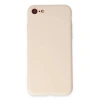 MARSİLYAN™- Apple İphone 7 Kılıf First Silikon - Krem