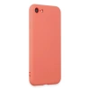 MARSİLYAN™- Apple İphone 7 Kılıf First Silikon - Turuncu