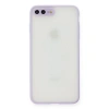 MARSİLYAN™- Apple İphone 7 Plus Kılıf Montreal Silikon Kapak - Mor